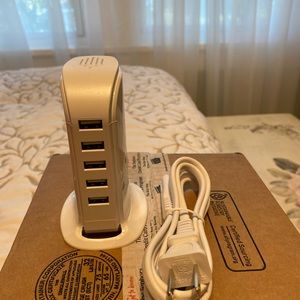 Brand new multi USB port charging station.